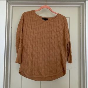 Pink and gold sweater